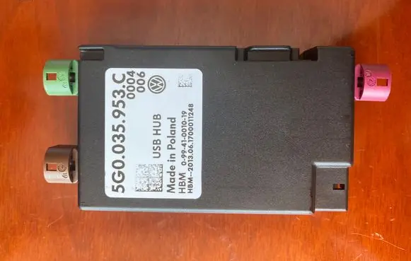 Porsche 911 USB control unit 5G0035953C