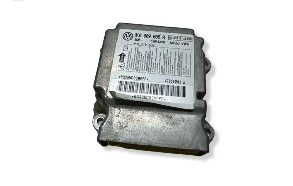 Volkswagen Golf Plus Airbag control unit/module 5WK43412 1K0909605R