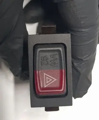 Volkswagen Golf I Hazard light switch 161953235