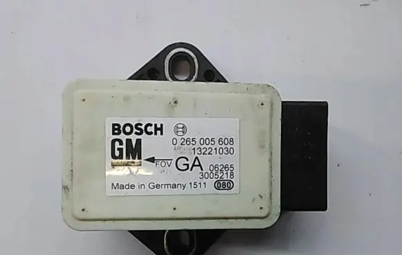 Opel Corsa D ESP acceleration yaw rate sensor 13221030
