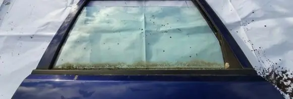 Mitsubishi Space Star Rear door window glass
