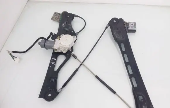 Front door window regulator with motor