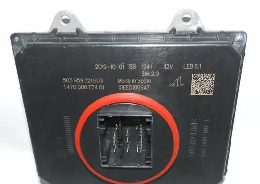 Fiat 500X LED ballast control module 503959321603