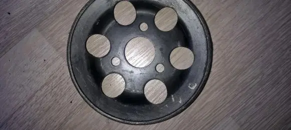 Audi A4 S4 B5 8D Power steering pump pulley 058145255e