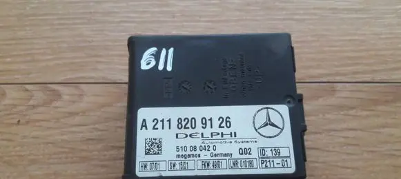 Mercedes-Benz C W203 Alarm control unit/module A2118209126 510080420