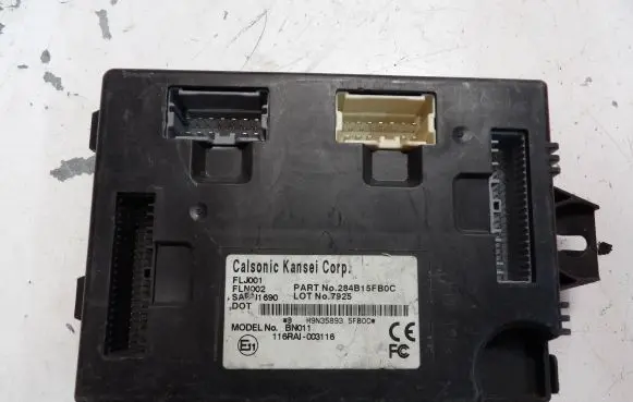 Nissan Micra K14 Engine control unit/module 284B15FB0C H9N35893 116RAI003116