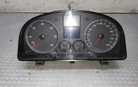 Volkswagen Touran I Speedometer (instrument cluster) A2C53023102OZ A2C53025660MZ