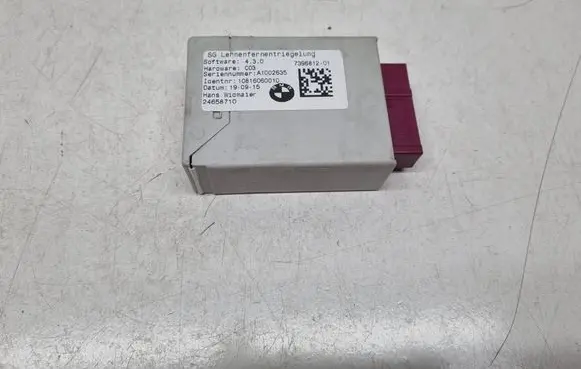 BMW 2 F46 Seat control module 7396812