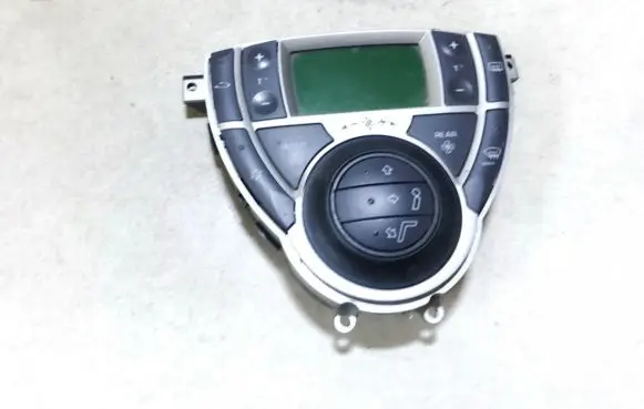 Peugeot 807 Climate control unit 14874990 9140010393
