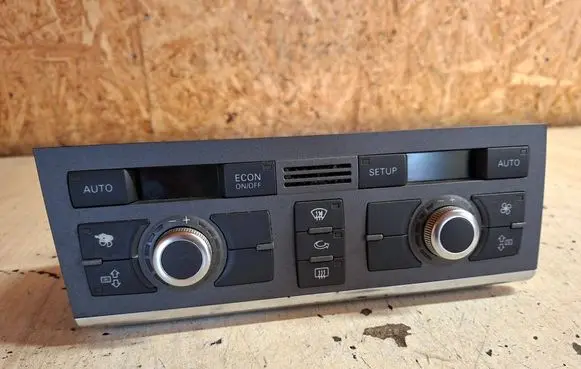 Audi A6 S6 C6 4F Climate control unit 4F1820043R 4F0910043 5HB00883305