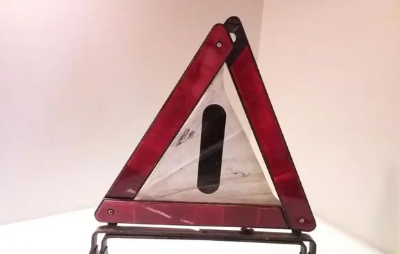 Emergency warning sign