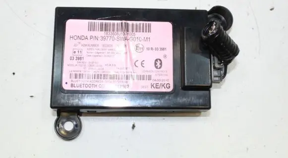 Honda CR-V Bluetooth control unit module 39770SWAG010M1