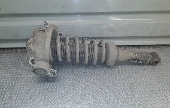 Volkswagen Touareg I Rear shock absorber with coil spring 