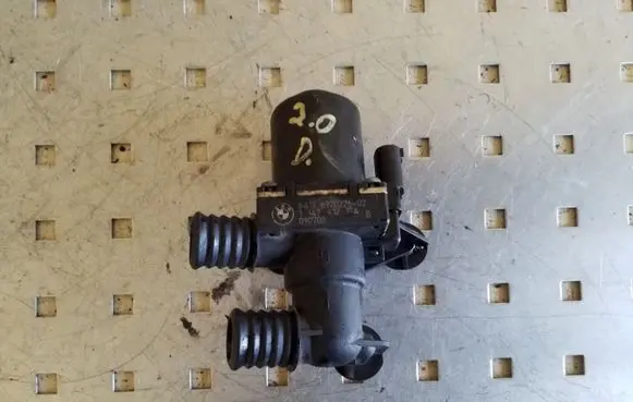 Coolant heater control valve
