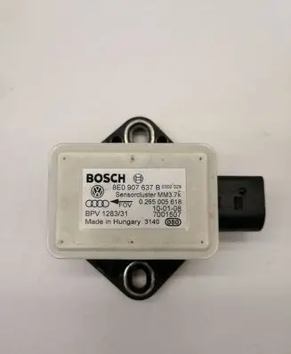 Audi A6 S6 C6 4F ESP acceleration yaw rate sensor 8E0907637B