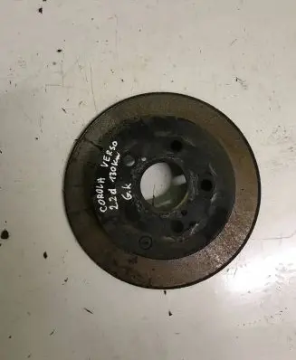 Toyota Corolla Verso AR10 Rear brake disc C5R0LA 226430K