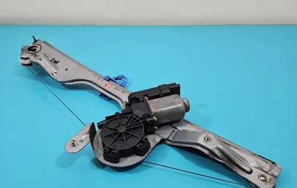 Front door window regulator with motor