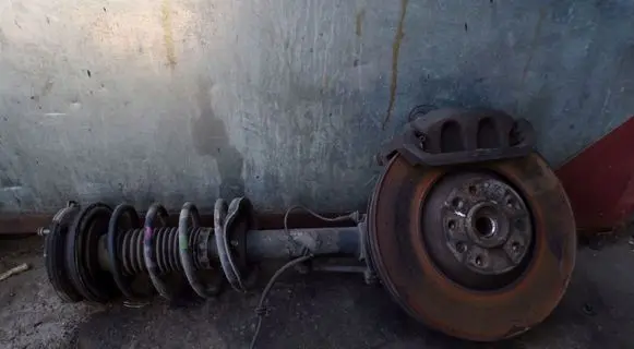 Peugeot 607 Front wheel hub spindle knuckle