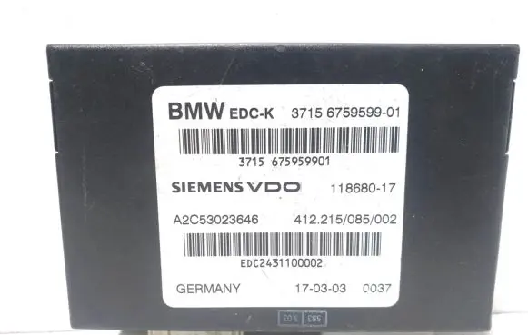 BMW 7 E65 E66 Other control units/modules