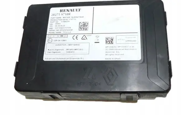 Renault Captur Other control units/modules 282759718R
