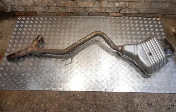 Mercedes-Benz S W221 Rear muffler/silencer tail pipe A2214900401 SN1542 25227