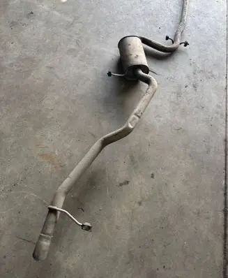 Volkswagen Jetta VI Muffler/silencer 1K0119BR
