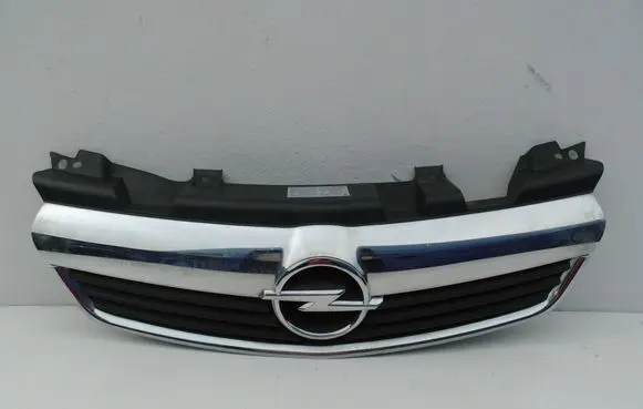 Opel Zafira B Front bumper upper radiator grill 13247331