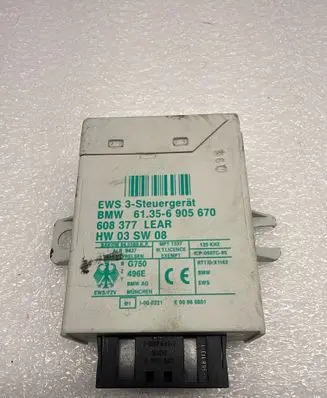 BMW 3 E46 Immobilizer control unit/module 608377LEA 61356905670