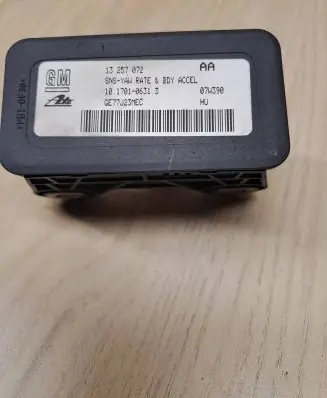 ESP acceleration yaw rate sensor