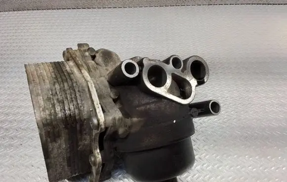 Oil filter mounting bracket