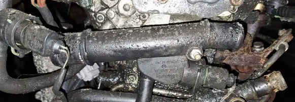 Audi A2 Engine coolant pipe/hose 237208624