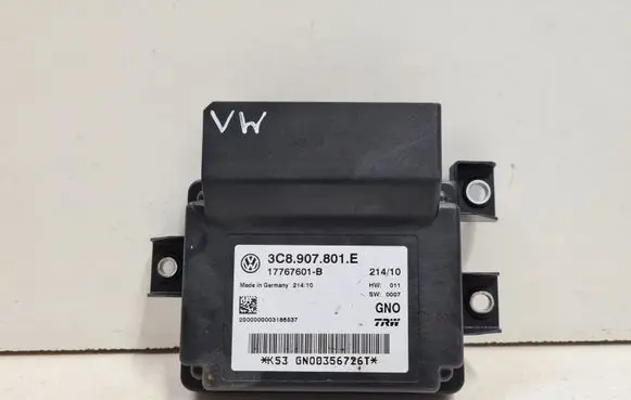 Volkswagen PASSAT B6 Hand brake control module 3C8907801E 17767601B GN00356726T