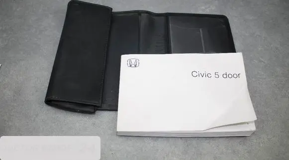 Honda Civic Owners service history hand book 32SMG620 00X32SMG6200