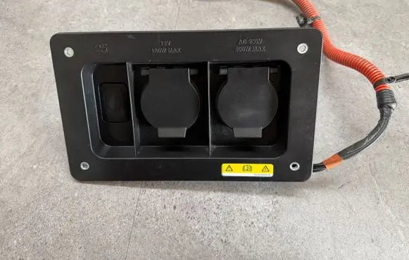 Volkswagen Amarok II Tow bar electric socket N1WT19J289SD