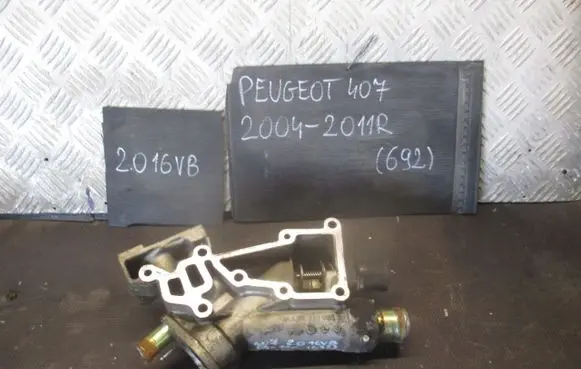Skoda Fabia Mk2 (5J) Thermostat/thermostat housing 9653298580