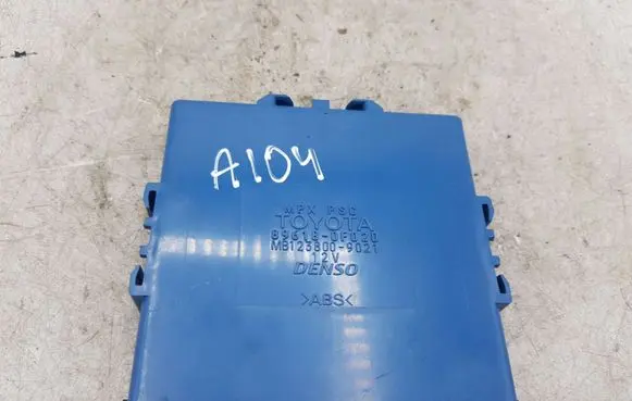 Toyota Corolla Verso E121 Other control units/modules 896180F020 1238009021