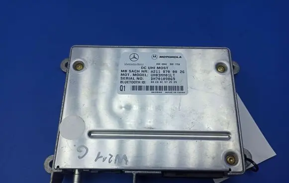 Mercedes-Benz E W211 Bluetooth control unit module A2118700026 UH03MM01LT