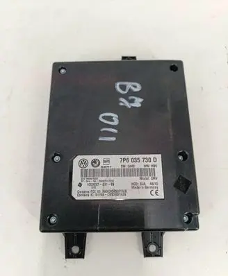 Volkswagen PASSAT B7 Bluetooth control unit module 7P6035730D 10022700109