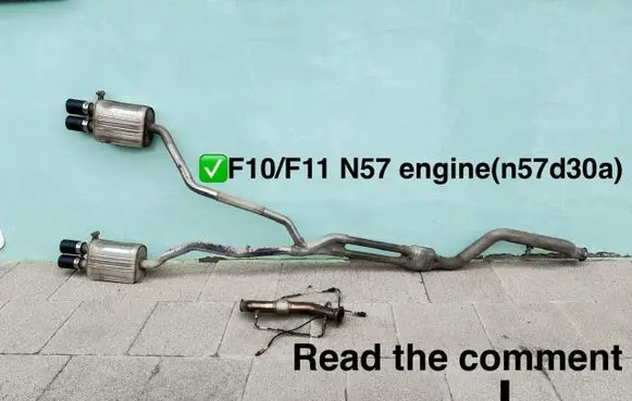 BMW 5 F10 F11 Muffler/silencer 7807103 7812394 7812397