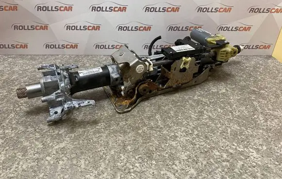 Steering wheel axle set