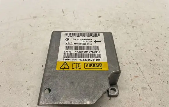 BMW 5 E39 Airbag control unit/module 6919789 316919789010 02B2256C1180Y