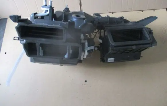 Interior heater climate box assembly