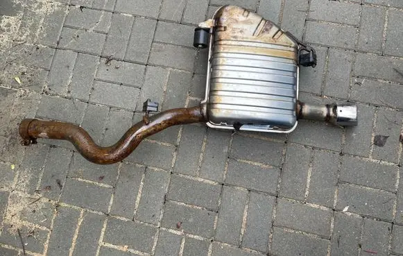 Jaguar F-Pace Rear muffler/silencer tail pipe HK835K243AC M014 06816