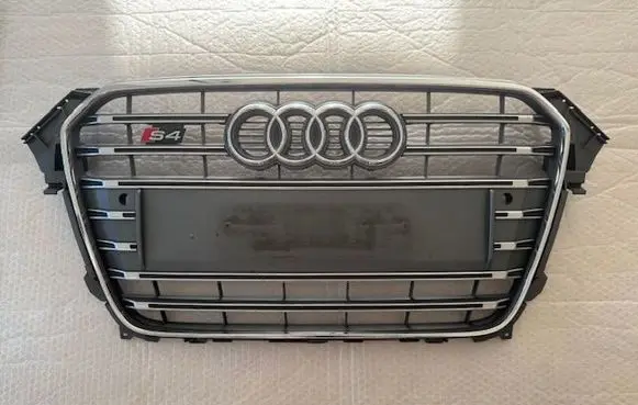 Audi A4 S4 B8 8K Front bumper upper radiator grill 8K0853651K 8K0853651J