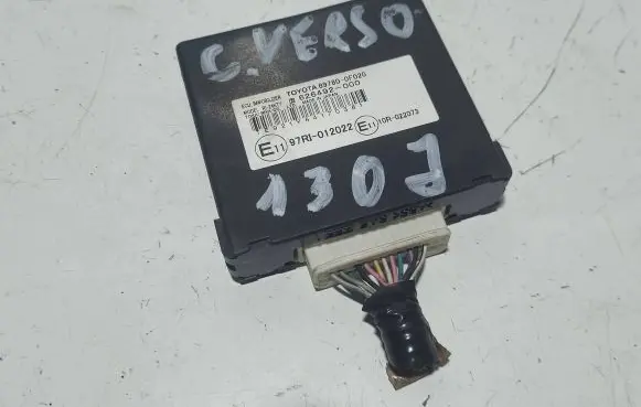 Toyota Corolla Verso AR10 Immobilizer control unit/module 897800F020 626492000 97RI012022