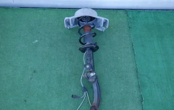 Audi A5 8T 8F Front shock absorber with coil spring 8F0413029B