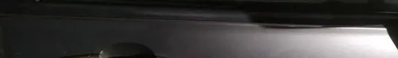 Honda FR-V Front door glass trim molding 