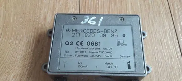 Mercedes-Benz E W211 Bluetooth antenna 2118200885 09702112