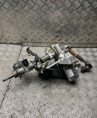 Steering wheel axle set