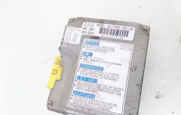 Honda Civic Airbag control unit/module 77960SR3L81 CCE007314